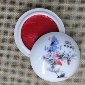 青花瓷盒篆刻印泥 學生書畫書法培訓的理想之選與文化用品批發指南